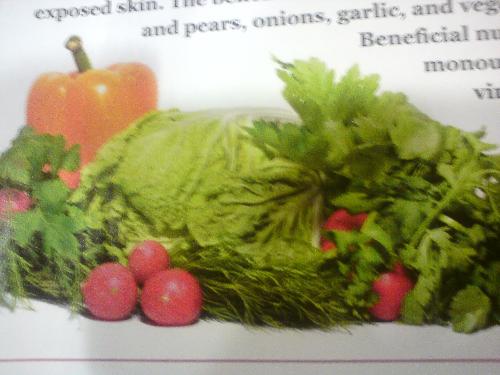vegetables - its good for the health