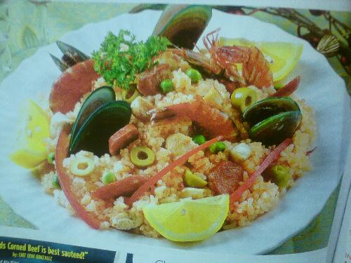 seafood rice - love it