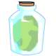 Radioactive Snow - This radioactive snow ball is so dangerous it has to be kept in a jar!