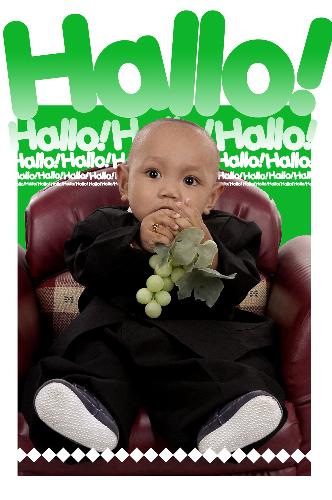 hello - my cute son