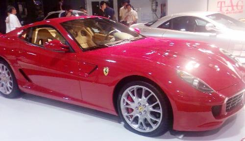 Cars - Red Ferrari, Sideview