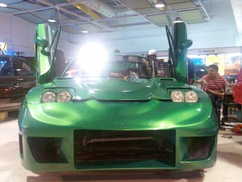 Car - Super green car