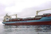 Hijacked US container ship - hijacked by the Somnali prirates
