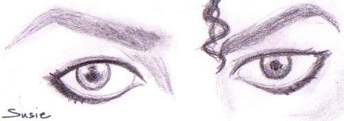 Dangerous - Mike's eyes from the cowet of Dangerous