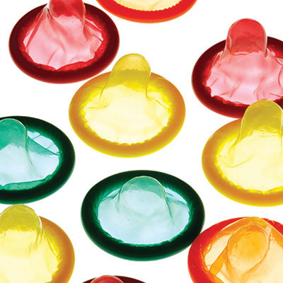 Coloured Condoms - Coloured Condoms Photo
