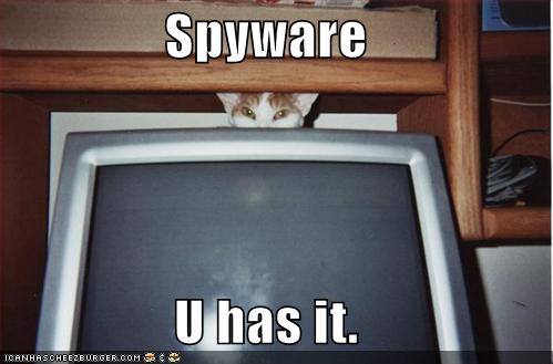 Spyware! - be careful what you install!
