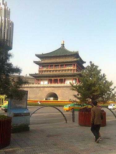Zhonglou - It is an old building in Xi'an.