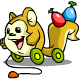 Meerca Chase Pull Along - This Meerca really wants to go with you. Only available from a rare item code. (toy) (special)