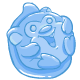 Blue Gummy Meerca - This chewy, fruity treat is a real hit on Meerca Day (rare) (candy)