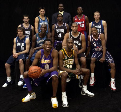 Allstar - 2002 NBA Allstar Team WEST