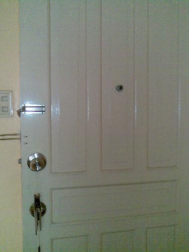 my door - This is my color cream door in my room.