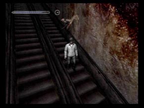 Wall Man - Wall Man - Humanoid monsters attached to the wall at the waist; they sink into the wall and are perfectly camouflaged until they attack. They do so by swinging their powerful arms at their prey. A related monster, the One Truth, is one of the game's few boss fights.