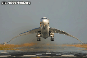 Jumping Airoplane - This plan is jumping, god save passengers