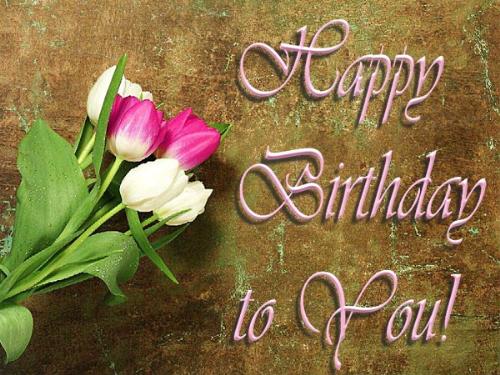 Happy Birthday Flowers  - Happy Birthday Flowers
