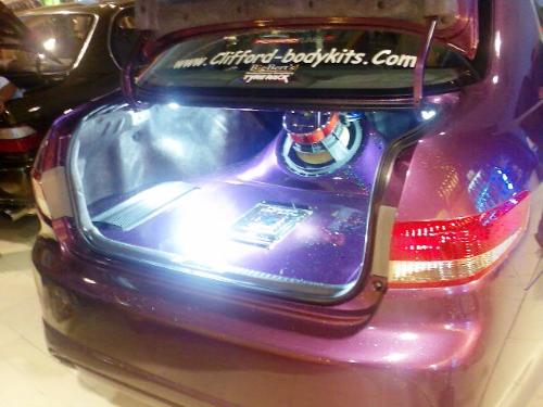 Car - A sound setup for a car