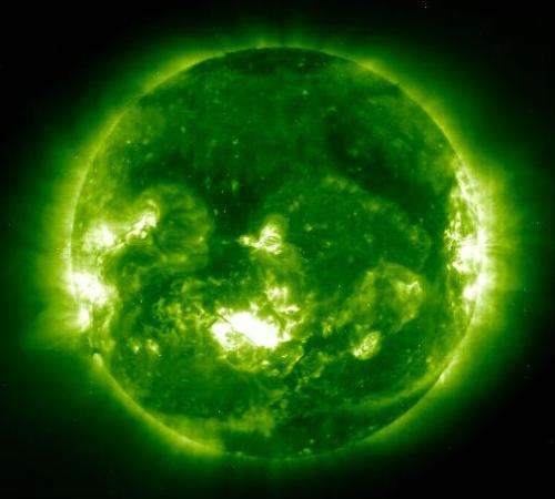 end of the world - Solar storm description.