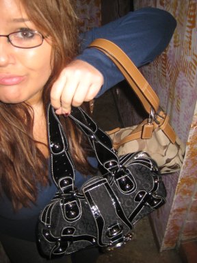 Me & my two fave bags - Me & my two fave handbags!