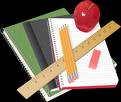 School - Some school supplies:Ruler, notebook, pencils, etc.