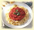 spaghetti sauce - spaghetti in red sauce