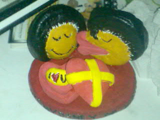 Clay Sculpture for my bf.. - One of the clay sculptures i made...I made this for my bf...