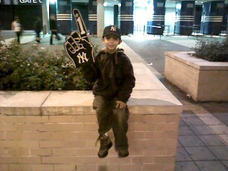 Yankees Game! - Jay at the yankess game!