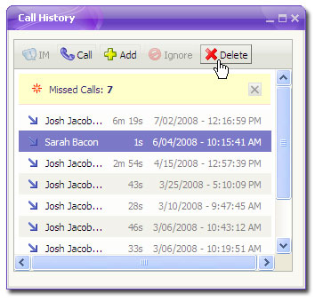 yahoo call history - now yahoo call in my messenger is history!! i cant make and receive calls