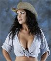 salma hayek's naturally curly hair - shows the natural state of salma hayek's curly hair.