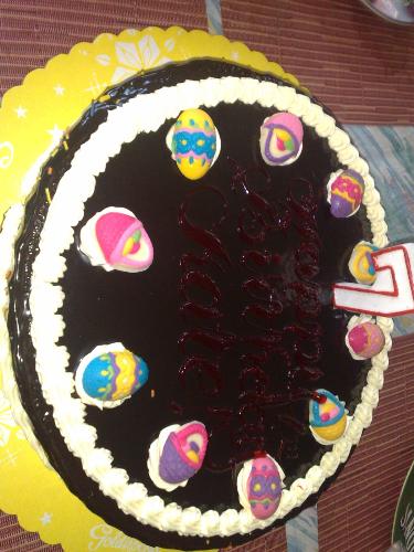 eating food - delicious cake