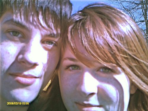 me and her again - my girl friend and me