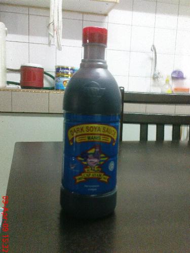 my favorite ketchup - this is my favorite soy ketchup.only can get here at sabah,the land below the wind,malaysia.  the taste is sweet, a little bit salty and also creamy.want to try it?
