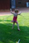 hoola hoop - a girl hoola hooping