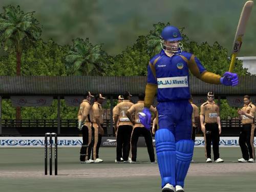 ea sport cricket - ea sport cricket ipl 2008 shane warne playing verses deccan chargers.