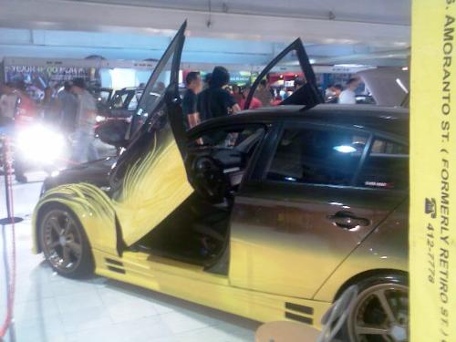 Cars - Yellow painted BMW