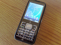 Skypephone S2 - The Skypephone S2 mobile phone available on the 3 Network.