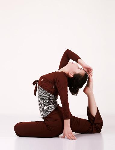 yoga - a pretty girl