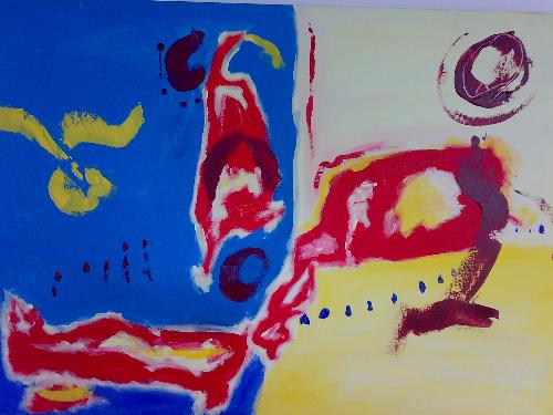 Art of me - Acrilic painting,size:70x100cm in:www.artmajeur.com/dimaria