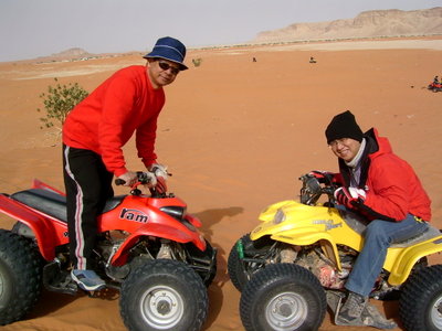 Travel To Saudi Arabia - Taken in Saudi Arabia. This cover with red sand. you can enjoy riding the motor bike.