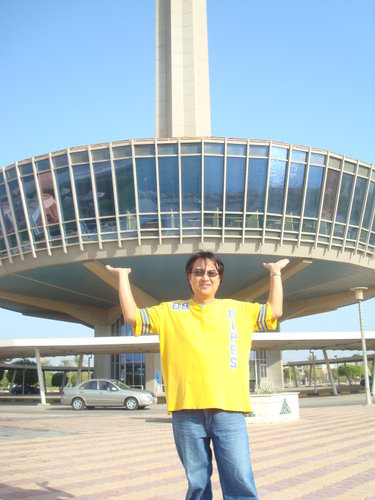 Travel To Saudi Arabia - It was taken at the Bahrain bridge. This connected the two kingdom of Saudi Arabia and Bahrain. The bridge is located in the eastern region, Al Khobar.