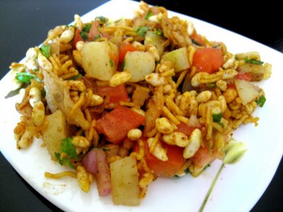 North Indian Chat - Bhel puri - A Chat item from North India.