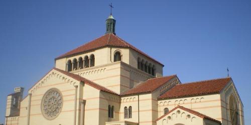 church - church represents christianity. it's like a symbol