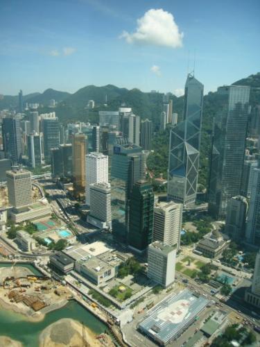 Hong Kong  - Hong Kong picture taken from sky~very pretty isn't it?