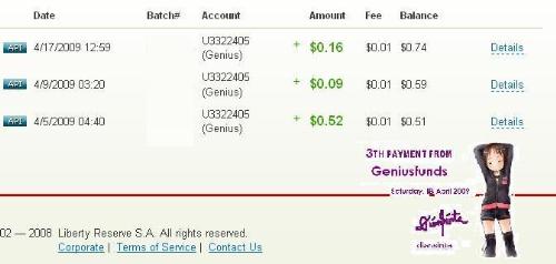 Genius payment - genius payment atmy Liberty reserve.