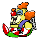 Wind Up Chia Clown (very rare) - Wind it up and watch it walk! With every step it makes a sinister squeaky noise. (toy) Will this wind up toy make your pet happy?