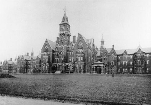 Danvers - Danvers State Hospital when it was at the height of it's popularity. Now it's commercial property but do the ghosts of long gone patients still haunt the grounds? Danvers - Danvers State Hospital when it was at the height of it's popularity. Now it's commercial property but do the ghosts of long gone patients still haunt the grounds?
