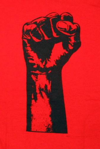 black power - yea thats right im black on the inside.