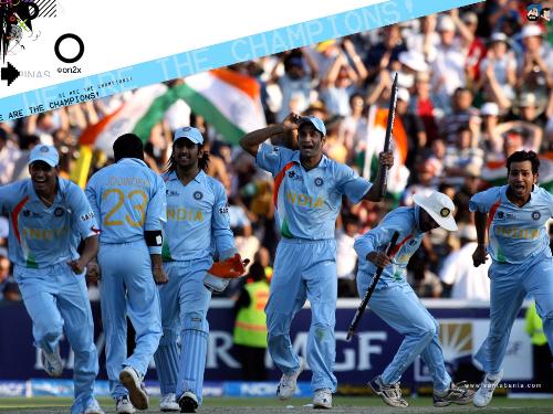 this is Indian cricket team. - they are all the hero of the Indian cricket team.
