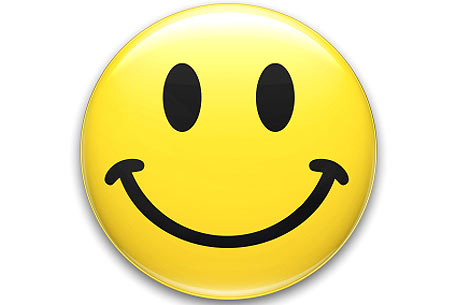 Happy - A happy face smiling