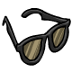 Plain Black Sunglasses - Stylish, sophisticated and simple. The essential accessory for day or night time.