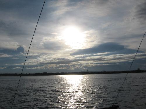 sunset at SAMAL ISLAND in DAVAO CITY - It was taken during our family outing at Blue Jaz in ISLAND GARDEN CITY OF SAMAL.