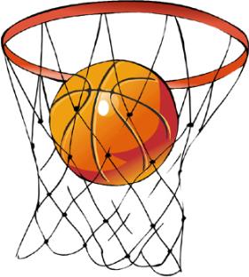 basketball - Shoot the ball in the hoop.